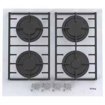 Варочная поверхность Korting HGG 6805 CW газ на стекле