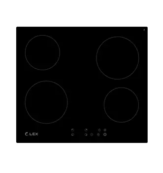 Варочная поверхность LEX EVH 640 BL электрическая, черная