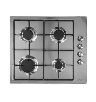 Варочная поверхность LEX GVS 644-1 IX газовая, нержавеющая сталь