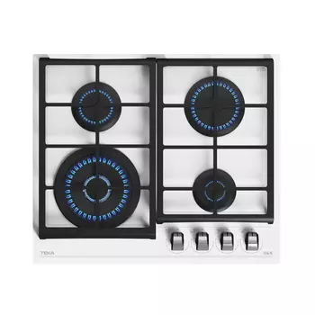 Варочная поверхность Teka Total GZC 64321 XBN WHITE газ на стекле
