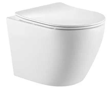 Унитаз подвесной Triton-Pro Verso VO-1832 безободковый, с микролифтом
