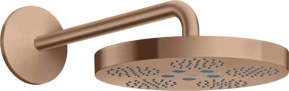 Верхний душ Axor One 48491310 шлифованное красное золото