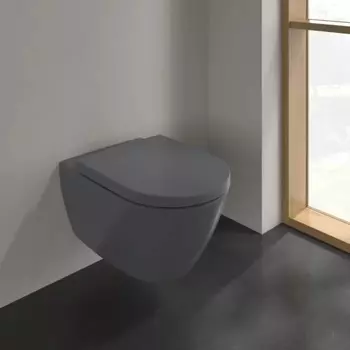 Унитаз подвесной Villeroy & Boch Subway 2.0 5614R0i4 Graphite