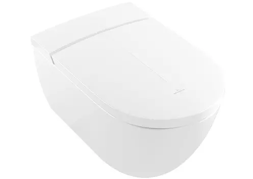 Унитаз подвесной Villeroy & Boch ViClean-I100 с функцией биде, альпийский белый