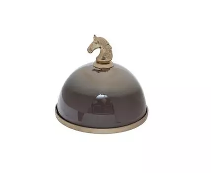 Блюдо с крышкой декоративное Horse Garda Decor