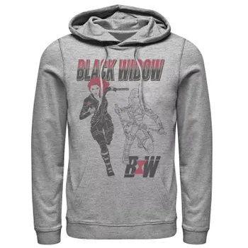 Мужская толстовка с капюшоном Marvel Black Widow Licensed Character