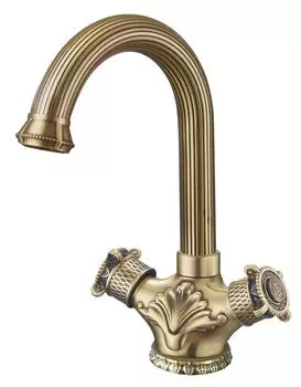 Смеситель Zorg Antic A 2008U-BR для раковины