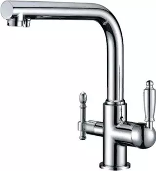 Смеситель для кухни ZorG Clean Water ZR 313 YF-33 с подключением к фильтру хром