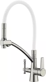 Смеситель Zorg Sanitary ZR 338-8 YF satin для кухонной мойки