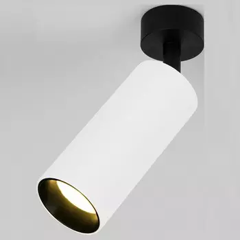 Спот Elektrostandard Diffe Diffe белый/черный 10W 4200K (85252/01)