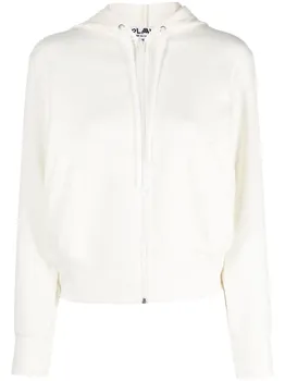 Худи из коллаборации с the Artist Invader Comme Des Garons Play, белый