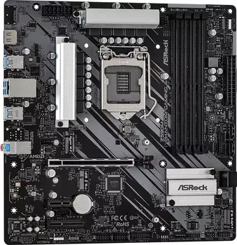 Материнская плата ASRock Z590M Phantom Gaming 4 (LGA1200, Intel Z590, mATX)