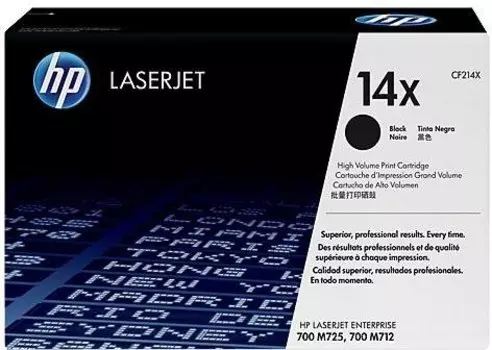 Лазерный картридж HP 14X Black (CF214X)