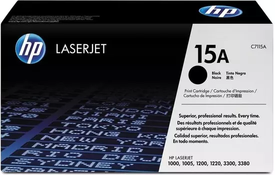 Лазерный картридж HP 15A Black (C7115A)