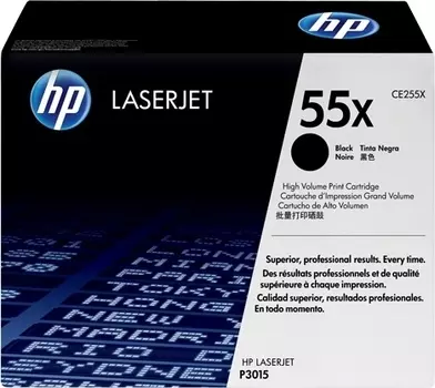 Лазерный картридж HP 55X Black (CE255X)