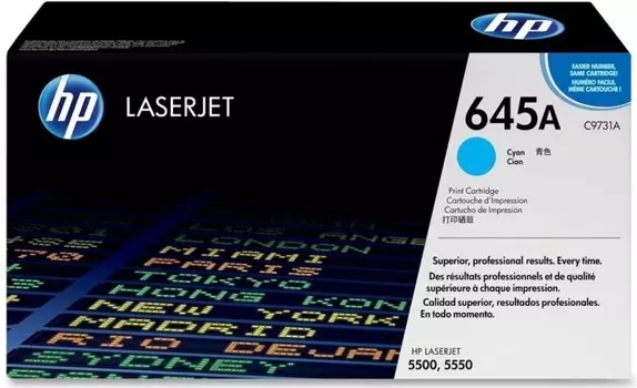 Лазерный картридж HP 645A Cyan (C9731A)