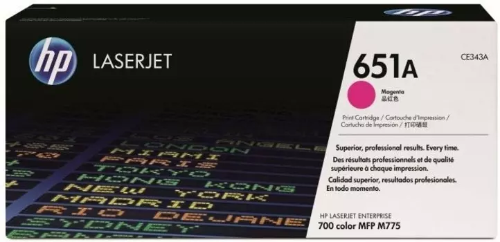 Лазерный картридж HP 651A Magenta (СE343A)