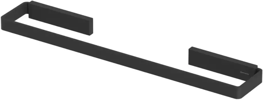 Полотенцедержатель Whitecross Cubo CU2450BL 45 см, черный матовый