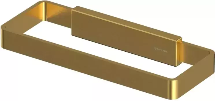 Полотенцедержатель Whitecross Cubo CU2458GLB 20 см, золотой матовый