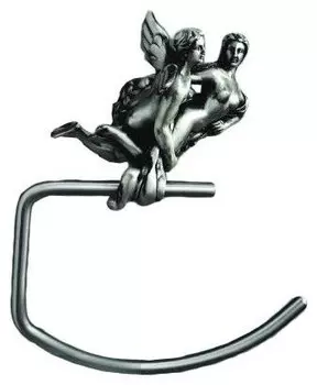 Полотенцедержатель серебро Art&Max Romantic AM-0816-T