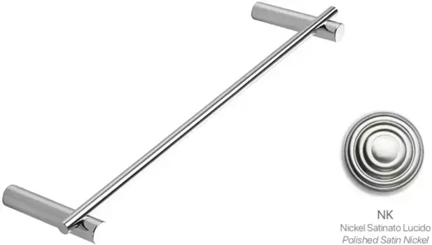 Полотенцедержатель Stil Haus Hashi HS06(36) 30 см, никель