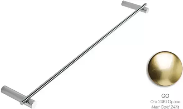 Полотенцедержатель Stil Haus Hashi HS45(18) 45 см, золотой матовый