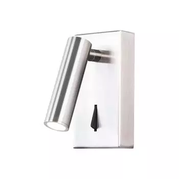 Citilux Декарт CL704352 LED Светильник поворотный с выключателем Матовый Хром