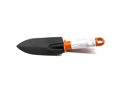 совок посадочный MAXITERRA 26х6см сталь прорезиненная ручка