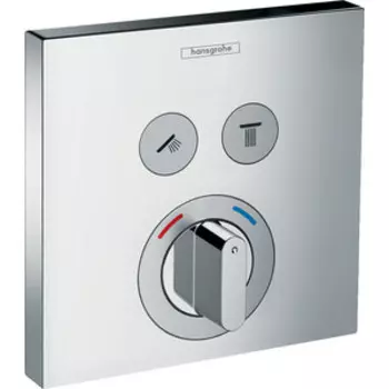 Термостат для ванны Hansgrohe ShowerSelect с механизмом, хром (15768000, 1800180)