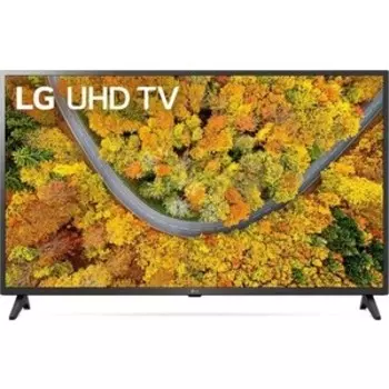 Телевизор LG 43UP75006LF (43'', 4K UHD, Smart TV, webOS, Wi-Fi, черный)