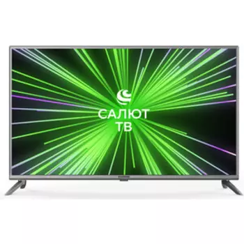 Телевизор StarWind SW-LED43UB403 стальной (43'', 4K UHD, Smart TV, Салют ТВ, Wi-Fi, серый)