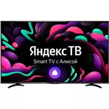 Телевизор Yuno ULX-43UTCS3234 Яндекс.ТВ черный
