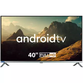 Телевизор Hyundai H-LED40BS5008 Android TV Frameless серебристый