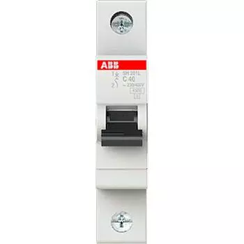 Автоматический выключатель ABB SH201L 1P 40 А 4.5 кА C 2CDS241001R0404