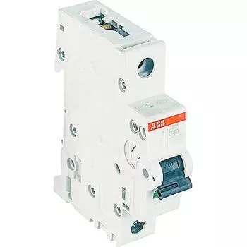 Автоматический выключатель ABB SH201L 1P C63 А 4.5 кА 2CDS241001R0634