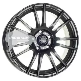Литые диски Yamato 6x15/4x100 D54,1 ET48 Tiguma (Y7224) Черный+серебристый