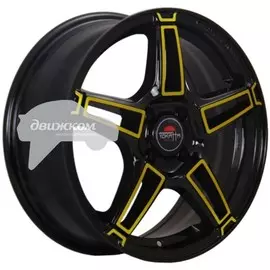 Литые диски Yokatta 6,5x16/4x108 ET31 D65,1 MODEL-35 BK+Y