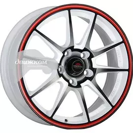 Литые диски Yokatta 6,5x16/5x112 D57,1 ET42 MODEL-15 Белый+черный+красный