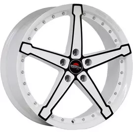 Литые диски Yokatta MODEL-10 6.5x16/4x98 D58.6 ET38 Белый+черный