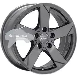 Литые диски Rial 7,5x18/5x114,3 ET49,5 D67,1 Kodiak Graphite