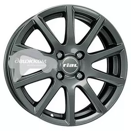 Литые диски Rial 7x17/5x100 ET40 D63,3 Milano Titanium
