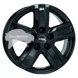 Литые диски Rial 7x17/5x114,3 ET45 D66,1 Transporter 5 Diamond Black