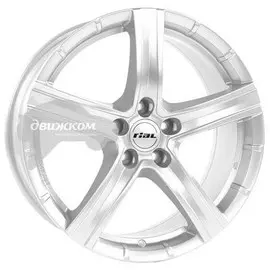 Литые диски Rial 9,5x20/5x112 ET53 D66,5 Quinto Polar Silver
