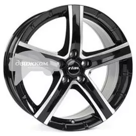 Литые диски Rial 9x19/5x150 ET50 D110,1 Quinto Diamant black front polished