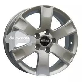 Литые диски Tech Line 6,5x16/5x114,3 ET40 D66,1 612 Silver