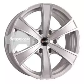 Литые диски Tech Line 712 6,5х17/5х105 D56,6 ET40 Silver