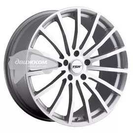Литые диски TSW 8x18/5x112 ET45 D72 Mallory Silver Mirror Cut Face