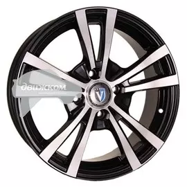 Литые диски Venti 5,5x14/4x100 D60,1 ET43 1404 Черный+серебристый
