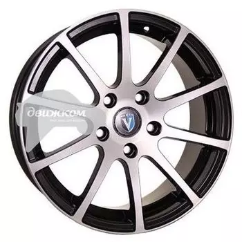 Литые диски Venti 6,5x16/4x100 D60,1 ET42 1603 Черный+серебристый