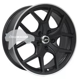 Литые диски X-Race 7x17/5x108 D63,3 ET55 AF-12 Черный+серебристый
